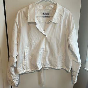 Cropped wind breaker Jacket